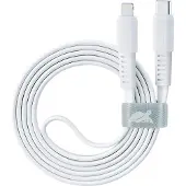 Rivacase CABLE USB-C TO LIGHTNING 1.2M/WHITE PS6007 (1.20 m, USB 2.0)