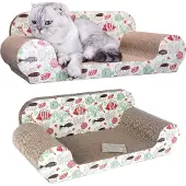 Nobleza Scratch Post For Cat Cardboard Sofa Toy