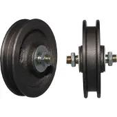 Betz HBS-Galet de porte coulissante 105mm STA galv. 75kg 11/13mm - 62030