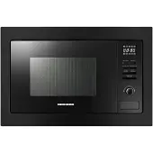 Heinner HMW-MDBI25GDBK Micro-ondes encastrable 25 L, 900 W, grill 1000 W, décongélation, noir