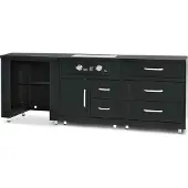 Oviala Cuisine d'extérieur 3 modules avec gazinière - Memphis