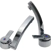 Comet Robinet monocommande Florenz compact camping-car caravane + interrupteur orientable chrome