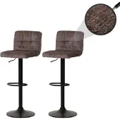 MCW Tabouret de bar -G87 (lot de 2)