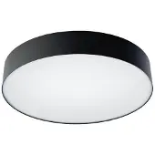 Nowodvorski Lighting Plafonnier rond ARENA noir et blanc 3xE14x15W en métal, dimensions : 9 x 40,5 x 40,5 cm, IP20, Lighting