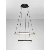 Lyora Suspension noire Lonela double