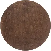 Lyora Applique murale ronde Ø75cm bois foncé RING TIMBER LED 22W japandi 11178