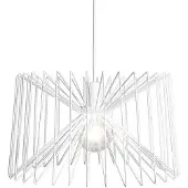 Lyora Lampe à fil blanc Ness Ø45cm