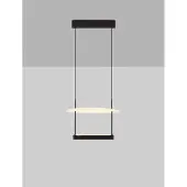Nova Luce Suspension design Diona Ø 40cm noir avec blanc