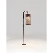 Lyora Lampe de jardin Motley 70cm brun rouille