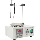OEM Agitateur magnétique, vitesse réglable, régulation de la température, BLANC