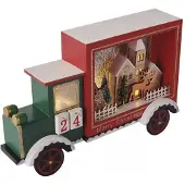 Emos LED calendrier de l'avent en bois voiture DCWW32