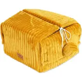 Magic Cat Cocoon Stripe senf 40x36cm