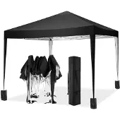 Sonstiges COBIZI Pavillon 3x3m Imperméable Stable Noir