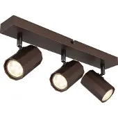 Globo Lighting Plafonnier en bronze James 3 lumières