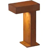 SLV 1006346 RUSTY PATHLIGHT 40, Lampadaire LED d'extérieur, couleur rouille, IP55, 3000K IP55