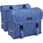 New Looxs Fiori Alma double sac hydrofuge 30L bleu