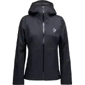 Black Diamond Fineline Stretch Shell Jacket Noir 2XS Femme