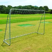 Northix But de football avec filet, cadre en acier, 240 cm