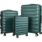 Northix Ensemble de 3 valises rigides à roulettes