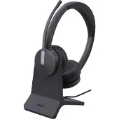 Yealink BH70 Dual - casque - supra-auriculaire - Bluetooth - sans fil - annulation active du bruit - USB-A via adaptateur Bluetooth - noir - optimisé pour les communications unifiées (1208693)
