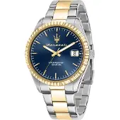Maserati Montre à affichage analogique argent