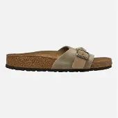 Birkenstock Sandales à bride tressée Oita Femme Taupe