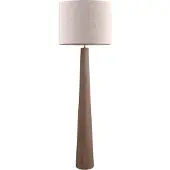 Masterlight Lampe sur pied Japandi Woodie Bois avec naturel