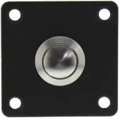 Intersteel Sonnette carrée Chimea Trou de vis noir