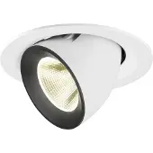 SLV Spot encastré Numinos Gimble M blanc/noir 4000K - 20 deg