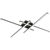 Eglo Plafonnier design Vascella noir 74cm
