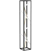 Eglo Lampadaire design Penela noir avec de l'or