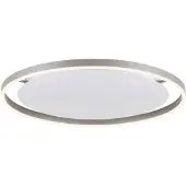JUST LIGHT Plafonnier Ritus aluminium Ø 58,5cm