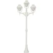 Albert Lampe d'extérieur 3 lumières Jardi 228 cm - blanc