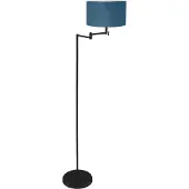 Steinhauer Lampadaire Bella noir avec capuche bleue