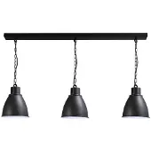 Masterlight Lampe de salle à manger Industria 3x27 Rétro