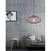 Lyora Suspension Eriberto Ø 35cm brun rouille