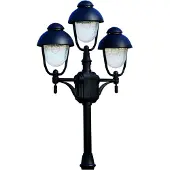 Albert Lampe d'extérieur 3 lumières Jardi 228 cm