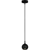 Artdelight Suspension design Bolero noir Ø 9cm