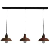 Masterlight Lampe à suspension Industria 25 Rouille