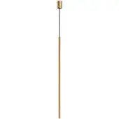 Nowodvorski Lighting Suspension LASER dorée satinée 1xG9x10W, métal, dimensions : 205 x 5,5 x 5,5 cm, IP20, Lighting