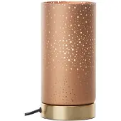 Brilliant Lampe de table Scarlett or avec cuivre bronze