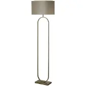Searchlight Lampadaire Modish bronze avec abat-jour taupe
