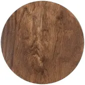 Nowodvorski Lighting Applique murale LED RING TIMBER LED bois foncé-noir 10 W Blanc chaud 130 lm bois dim. : 25 x 25 x 3,5 cm IP20 Lighting