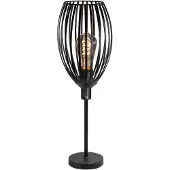 Highlight Lampe de table Gabbia noir Ø 15cm
