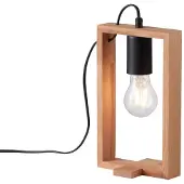 JUST LIGHT Lampe de table rurale Franky 1 lumière