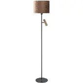 Highlight Lampadaire Country Trend noir avec bronze cuivré