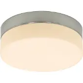 Steinhauer Plafonnier Ikaro 1363ST en acier, Ø 24 cm - Design moderne avec variateur à 4 positions, adapté à un usage intérieur et aux zones 2 et 3 de la salle de bains
