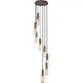 Searchlight Suspension vide 8 lumières Sweden II Rond