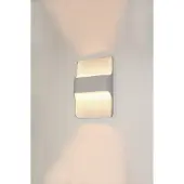 Artdelight Lampe d'extérieur LED Dallas Haut-Bas blanc