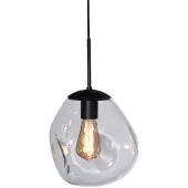 Masterlight Lampe suspendue Lava 1x verre transparent Ø 24cm